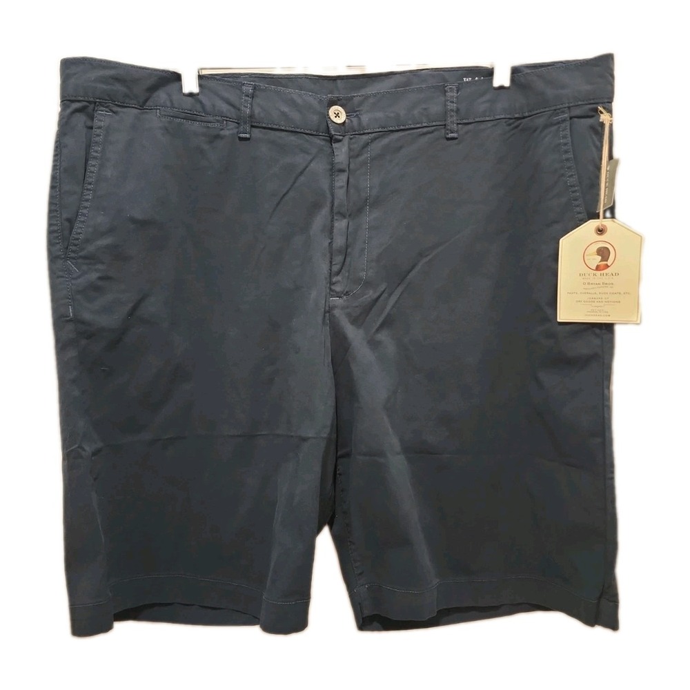 NWT Duck Head Nashville Shorts In Annapolis Navy Blue, Size 44